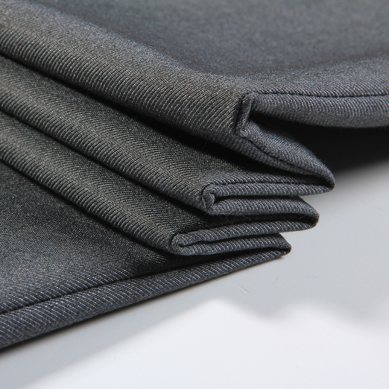 Business Attire, Straight-Leg Trousers, Ready-Made Business Formal Wear, Men's Trousers for Work, No-Iron, Slim-Fitting Trousers for Small Feet Manufacturer - Image 6