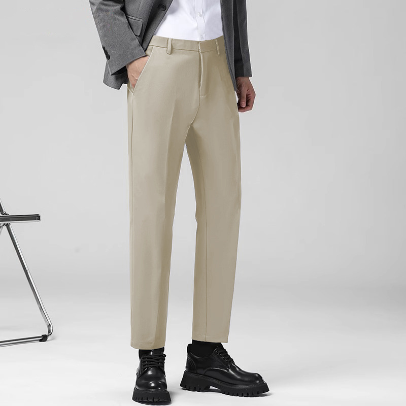 2025 Autumn New Men's Slim Straight Business Dress Pants Versatile Casual Suit Trousers Trend - Image 10