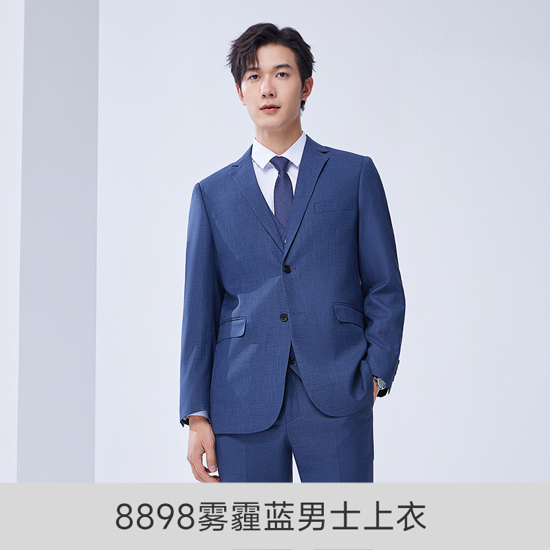 BYD Sales Department Haze Blue Suit suit Work Clothes Dynasty Net 4S Store Work Suit for Men and Women Same Autumn - Image 19