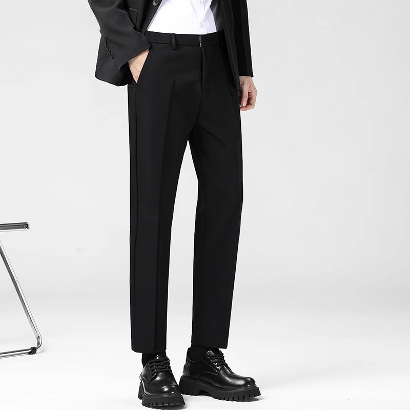 2025 Autumn New Men's Slim Straight Business Dress Pants Versatile Casual Suit Trousers Trend - Image 8