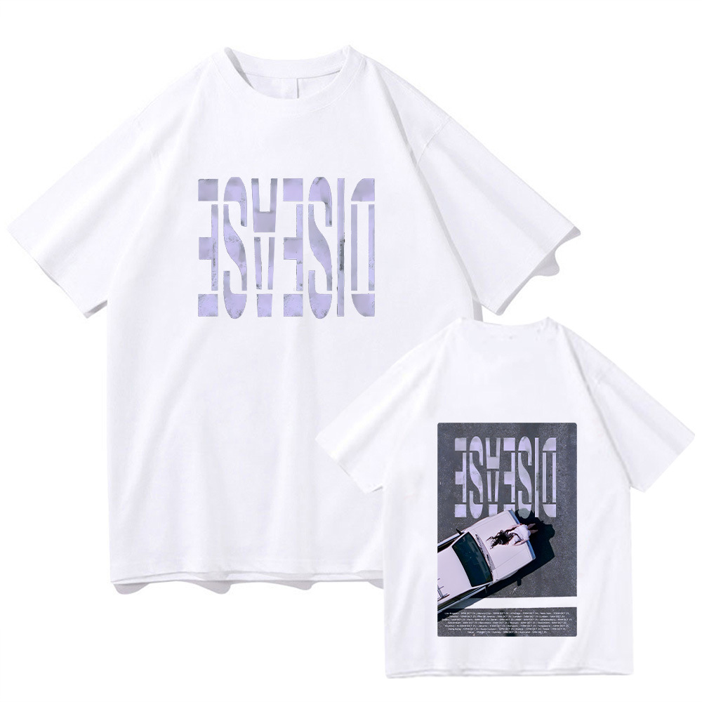 Lady Gaga New Single Disease Tshirts New Graphic Print Cotton - Image 4