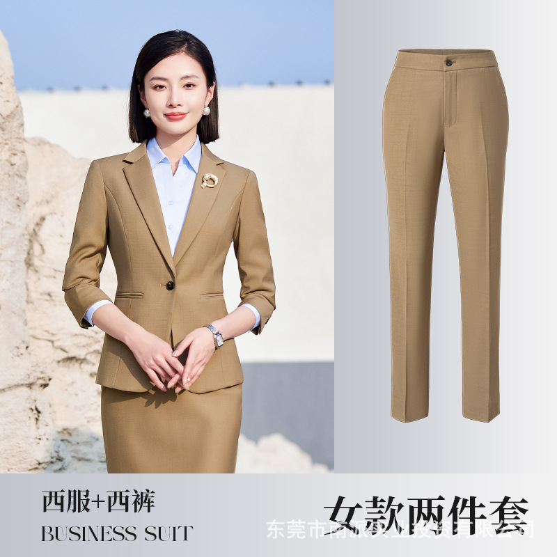 No-Iron Business Formal Suits, Unisex Shirts, Vests, and Suit Sets for Companies, Custom-Made Workwear, Slim Fit - Image 21