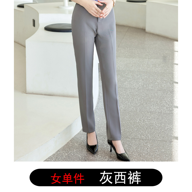 Men's and Women's Professional Shirts Hotel Front Desk Attendant Work Clothes Temperament ktv Catering Salesperson Work Clothes Summer - Image 12