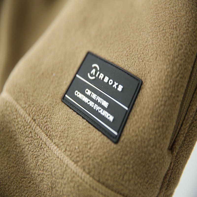 Foreign trade heavyweight! Autumn and winter double-sided polar fleece windproof warm couple hooded casual padded jacket men's fashion - Image 3