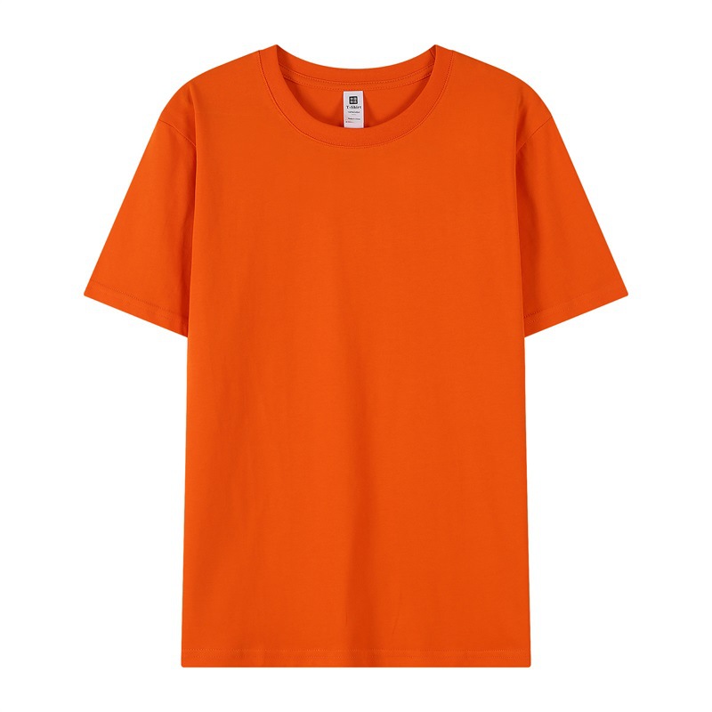 New 2025 Spring Men's and Women's T-Shirts DIY Printed Pullover Short-Sleeved Fashionable Round-Neck Casual Advertising Shirts Group Uniforms - Image 11