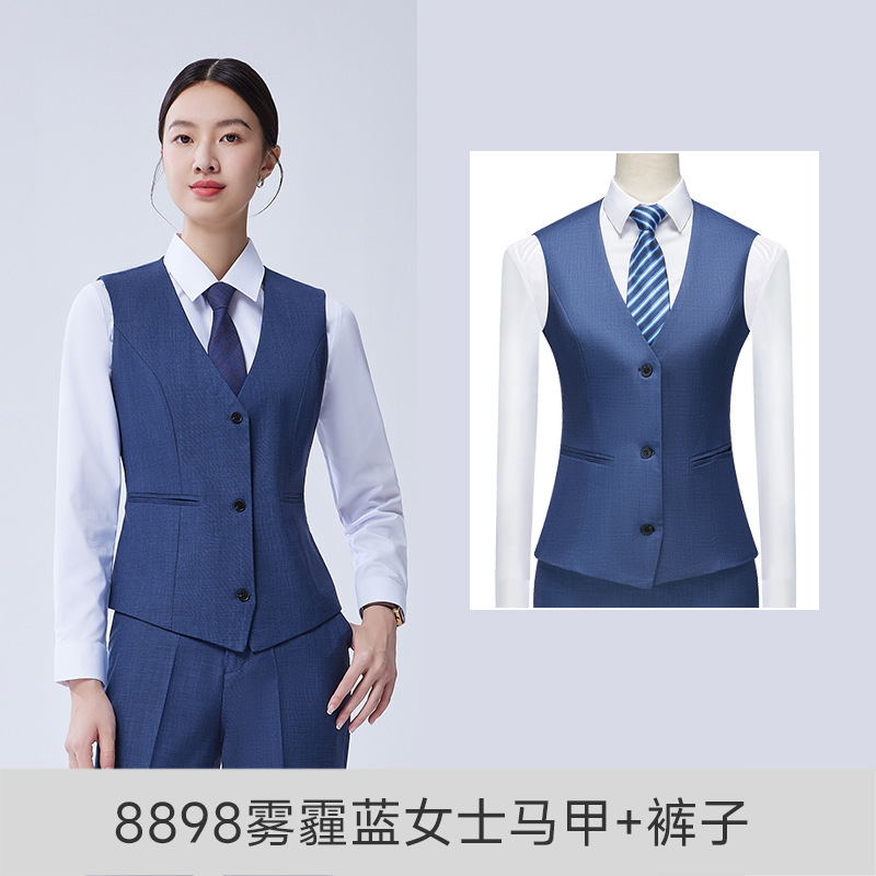 BYD Sales Department Haze Blue Suit suit Work Clothes Dynasty Net 4S Store Work Suit for Men and Women Same Autumn - Image 8