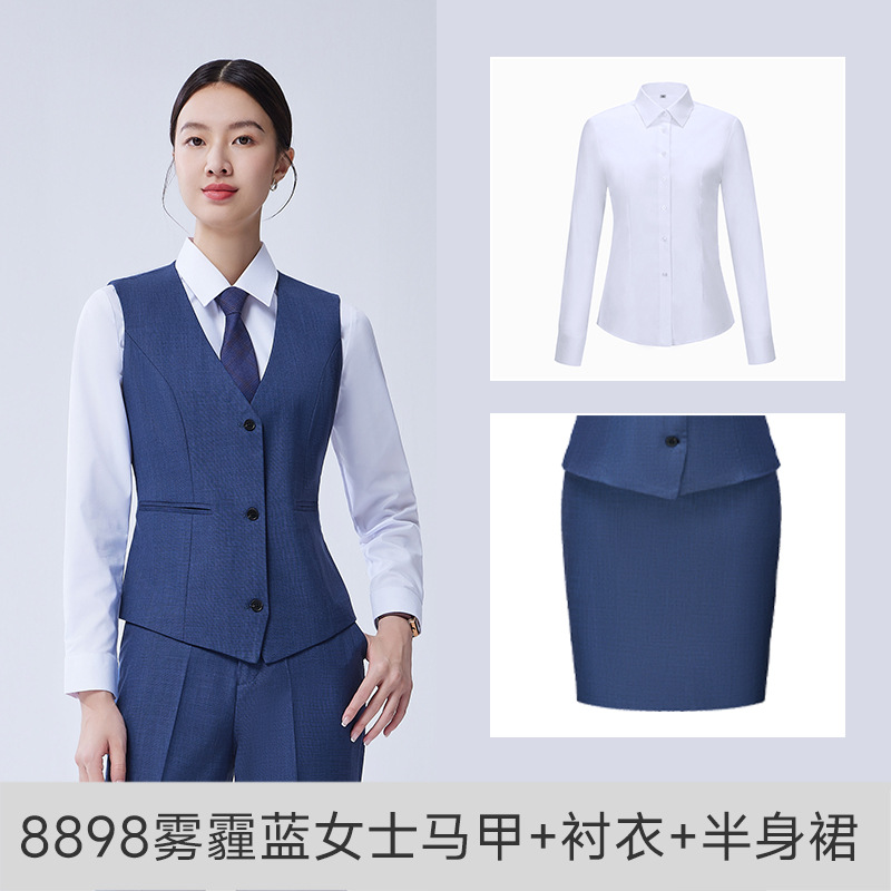 BYD Sales Department Haze Blue Suit suit Work Clothes Dynasty Net 4S Store Work Suit for Men and Women Same Autumn - Image 11