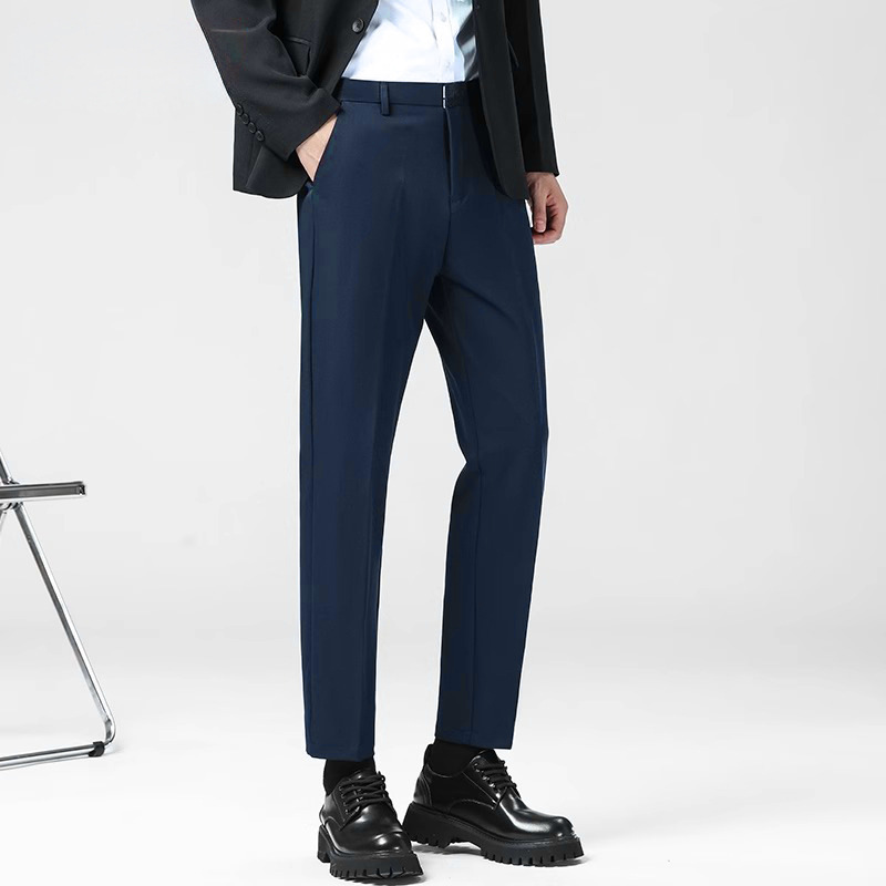2025 Autumn New Men's Slim Straight Business Dress Pants Versatile Casual Suit Trousers Trend - Image 11