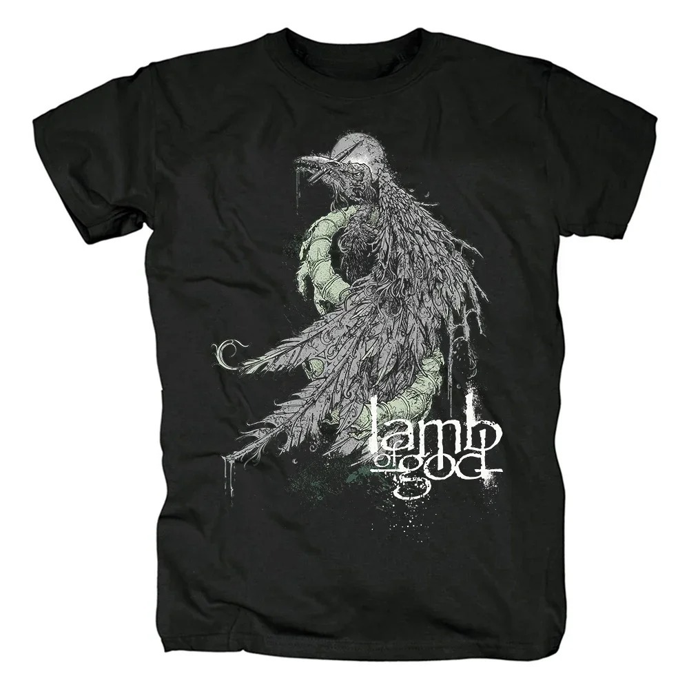 Lamb of God Heavy Mental Band T-shirt Mens Cotton Tshirt Su - Image 21