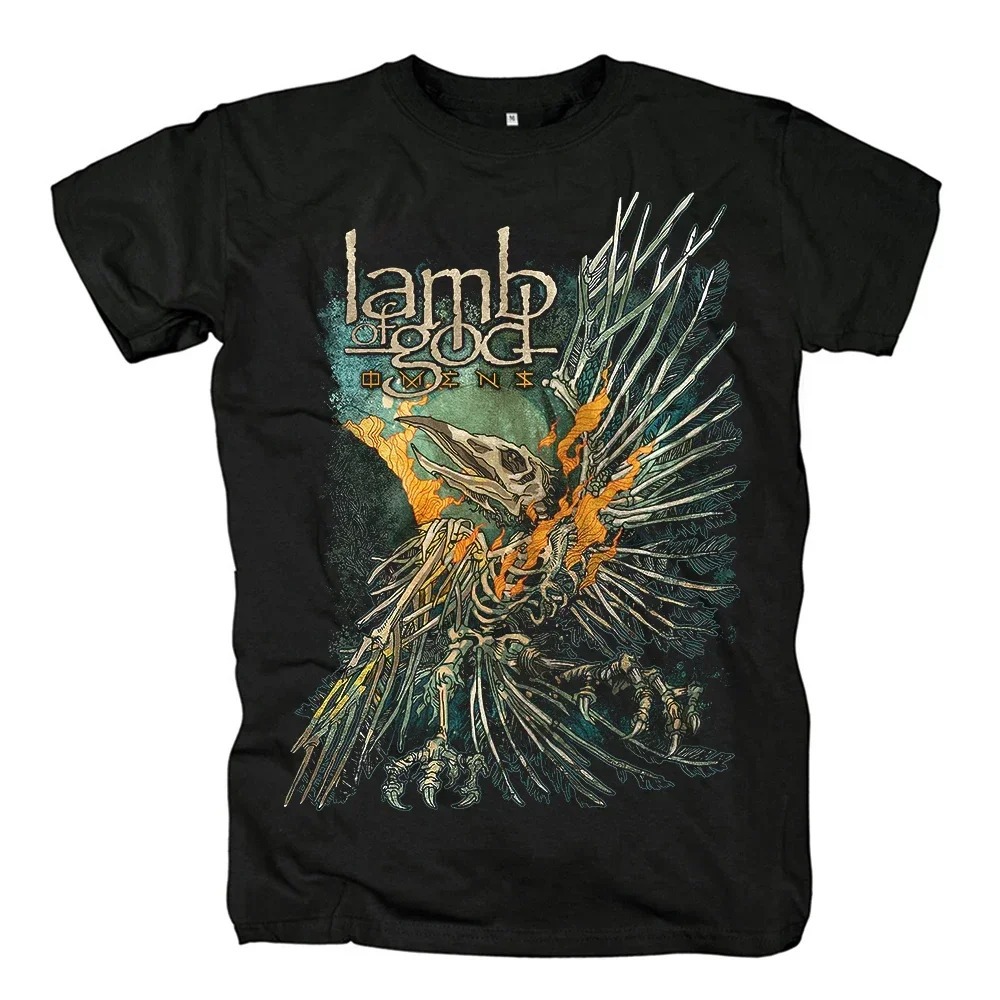Lamb of God Heavy Mental Band T-shirt Mens Cotton Tshirt Su - Image 9