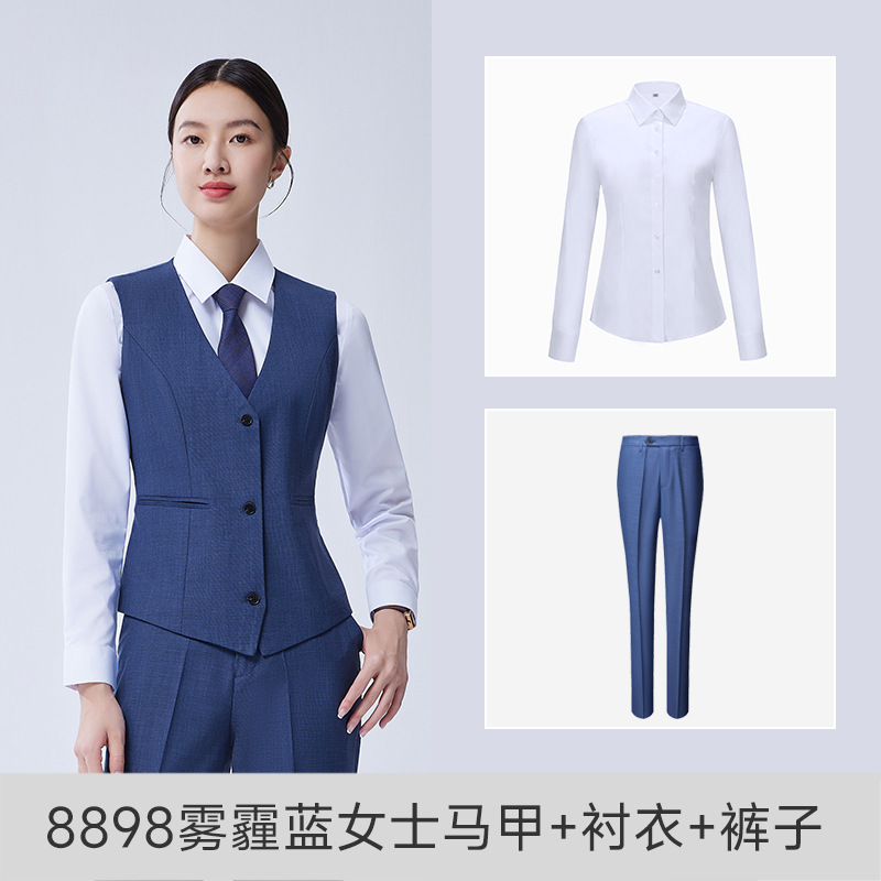 BYD Sales Department Haze Blue Suit suit Work Clothes Dynasty Net 4S Store Work Suit for Men and Women Same Autumn - Image 22