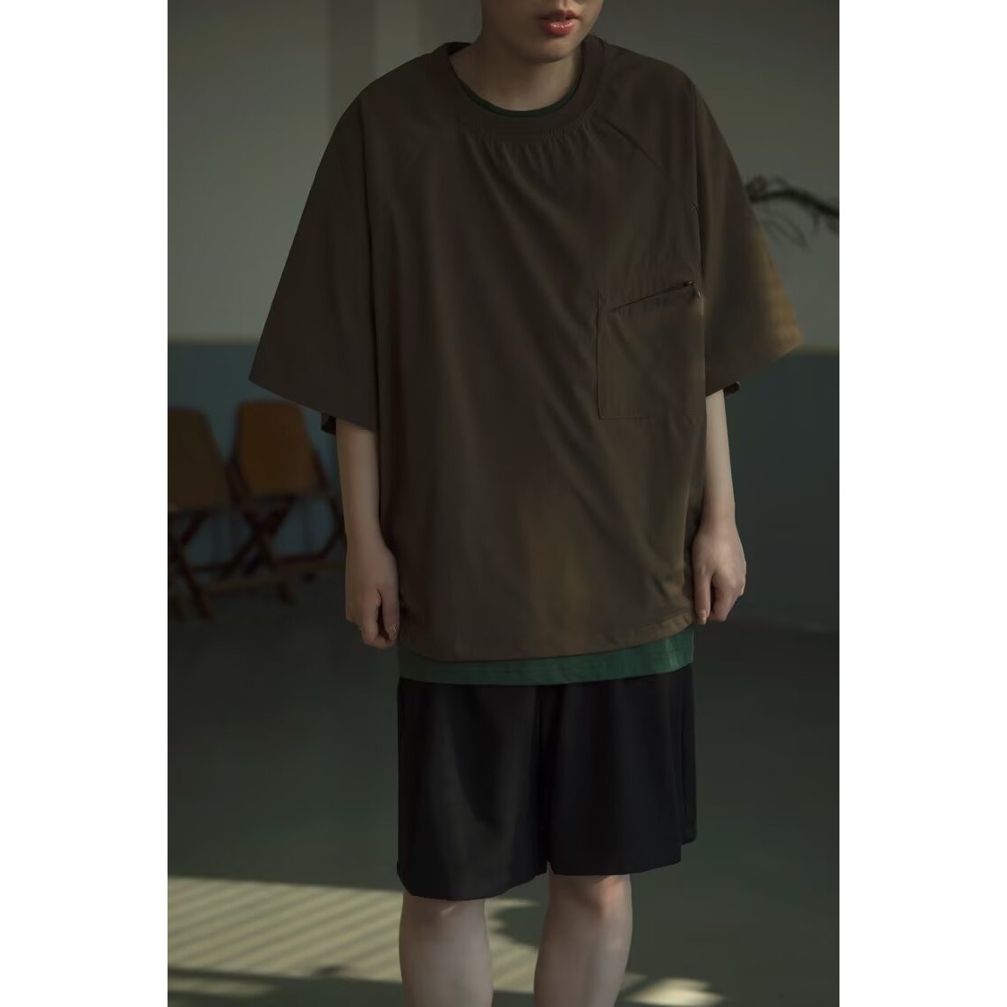 Summer New Heavyweight T-Shirts for Men and Women, Simple Ins Style, Trendyy, Versatile, Loose, Fashionable, Handsome and Comfortable Short-Sleeved - Image 3