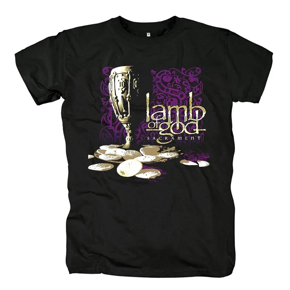 Lamb of God Heavy Mental Band T-shirt Mens Cotton Tshirt Su - Image 10