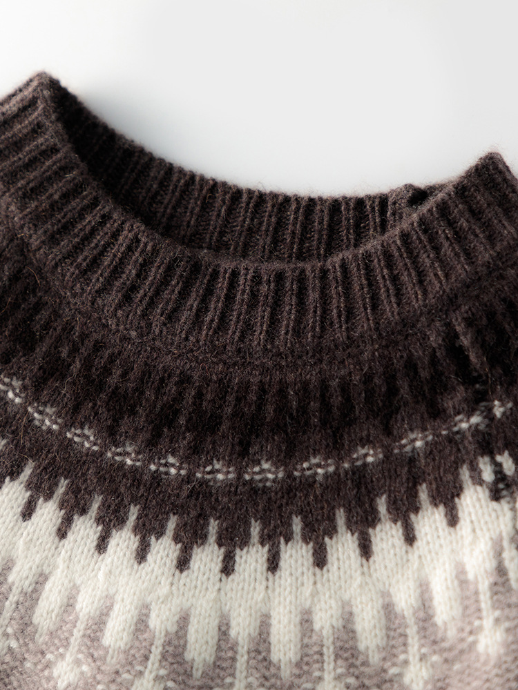 100 Pure Mountain Cashmere Sweater Men's Turtleneck Thick Autumn and Winter Sweater Light Luxury Simple Solid Color All-match Slim-fit Pullover - Image 5