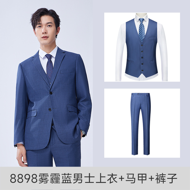 BYD Sales Department Haze Blue Suit suit Work Clothes Dynasty Net 4S Store Work Suit for Men and Women Same Autumn - Image 15