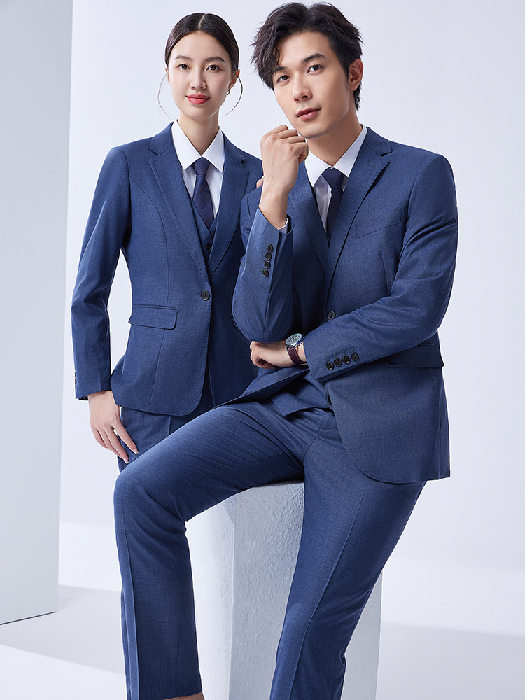 BYD Sales Department Haze Blue Suit suit Work Clothes Dynasty Net 4S Store Work Suit for Men and Women Same Autumn - Image 5