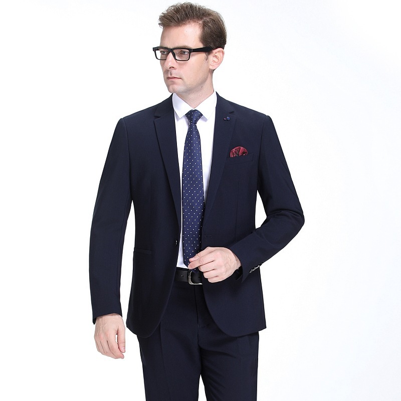 Suit Suit Men's Autumn and Winter Groom's Dress Korean Style Slim Business Formal Wedding Suit Men's Professional Suit - Image 3
