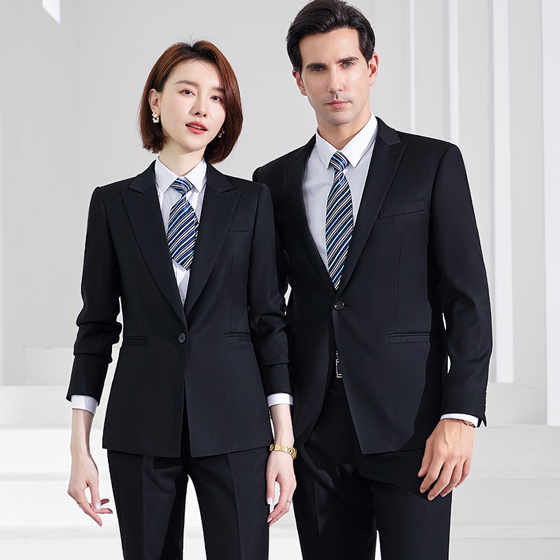 Suit suit Men's and Women's Business Dress Teachers 4S Shop Business Wear Work Clothes Vest Work Wear Thin Suit Jacket