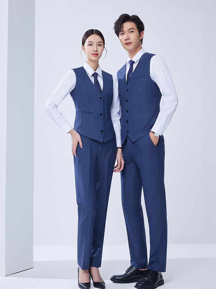 BYD Sales Department Haze Blue Suit suit Work Clothes Dynasty Net 4S Store Work Suit for Men and Women Same Autumn - Image 2