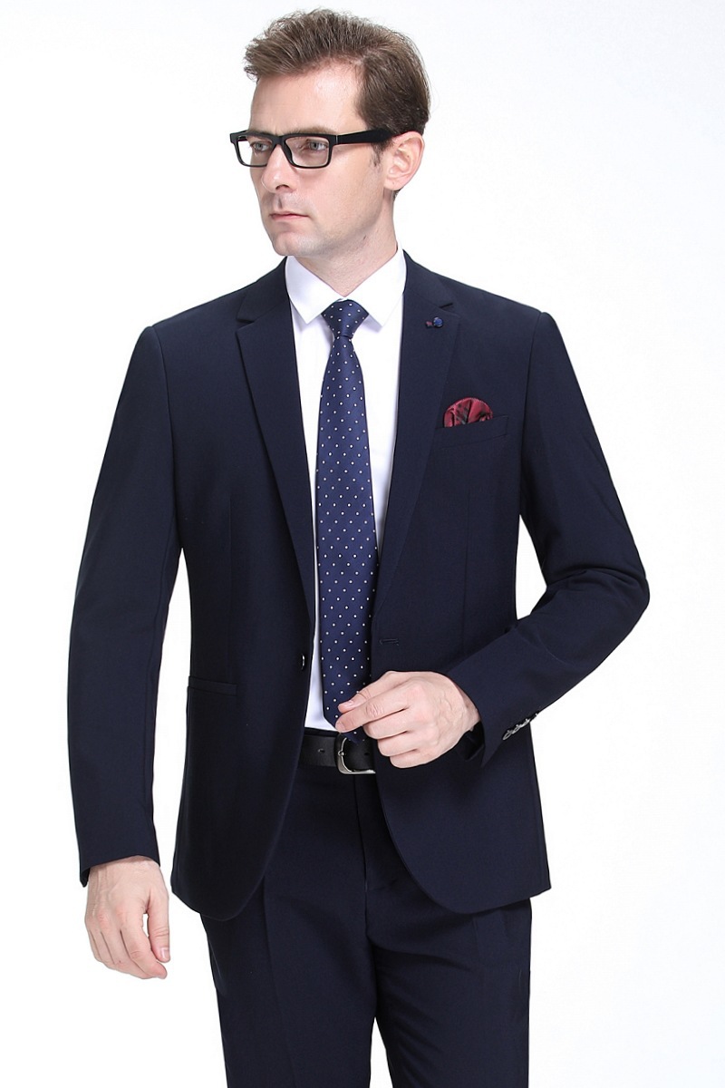 Suit Suit Men's Autumn and Winter Groom's Dress Korean Style Slim Business Formal Wedding Suit Men's Professional Suit - Image 6