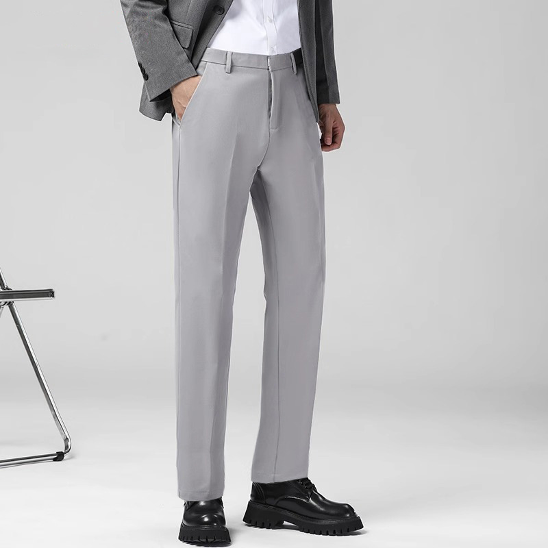 2025 Autumn New Men's Slim Straight Business Dress Pants Versatile Casual Suit Trousers Trend - Image 15