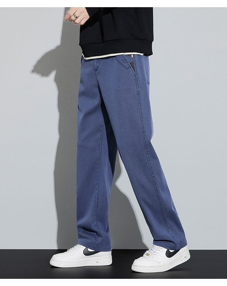 High-End Design American Casual Suit Wide-Leg Pants for Men and Women Loose and Drapey Retro Sexy Casual Street Pants - Image 7