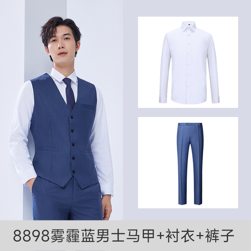 BYD Sales Department Haze Blue Suit suit Work Clothes Dynasty Net 4S Store Work Suit for Men and Women Same Autumn - Image 13