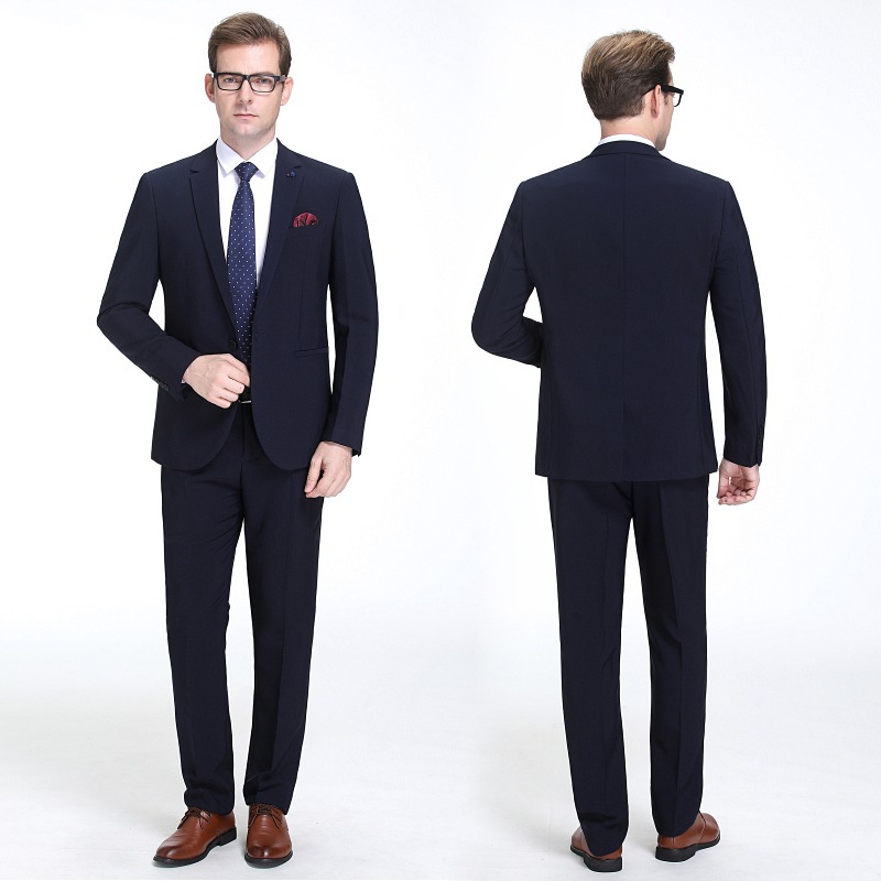 Suit Suit Men's Autumn and Winter Groom's Dress Korean Style Slim Business Formal Wedding Suit Men's Professional Suit