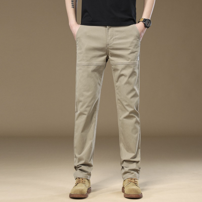 Autumn and Winter New Casual Men's Trendy Ins Loose Straight Casual Trousers All-match Pants for Men P376 - Image 6