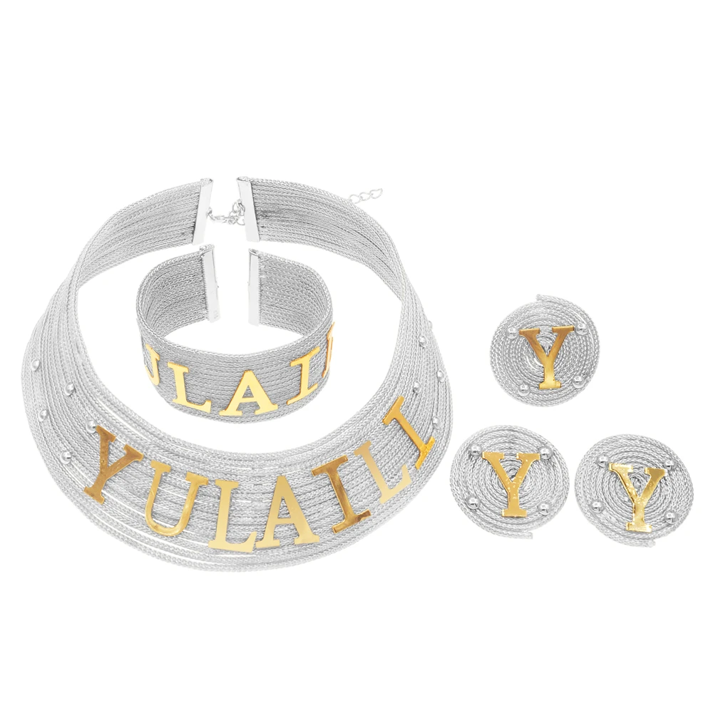 Yulaili Fashion Italian jewelry Set Exquisite Gift box Gold plated copper ring high-end atmospheric ladies wedding anniversary g - Image 6